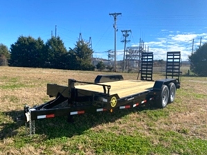 Equipment Trailer For Sale 14k  Equipment Trailer For Sale 14k. 14k GVW Gatormade equipment trailer on sale with stand up ramps 