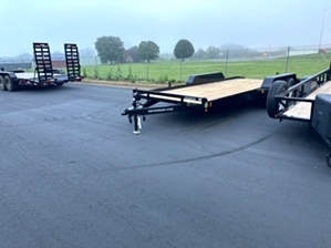 Lowboy car hauler trailer 